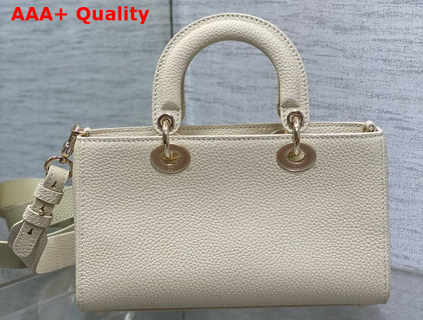 Dior Small Lady D Sire My Abcdior Bag in White Bull Leather Replica