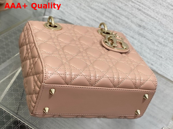 Dior Small Lady Dior My ABCdior Bag in Blush Cannage Lambskin Replica