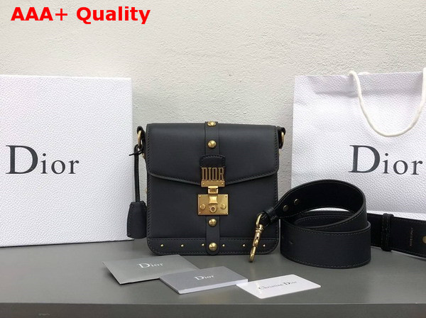 Dior Square Dioraddict Flap Bag Deep Blue Smooth Calfskin Replica