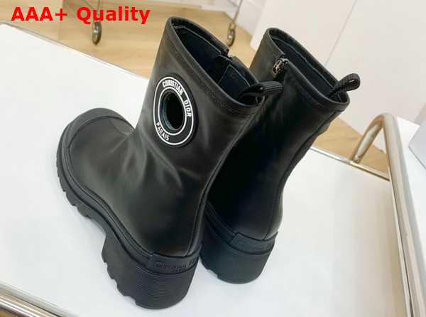 Dior Symbol Ankle Boot Black Supple Calfskin Replica