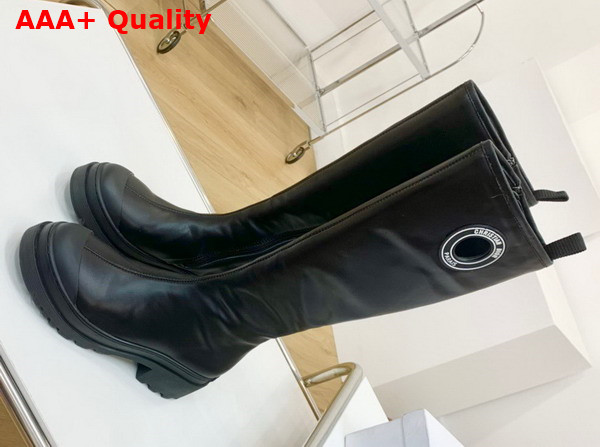 Dior Symbol Boot Black Supple Calfskin Replica