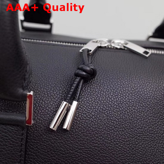 Dior Travel Bag in Black Grained Calfskin Replica