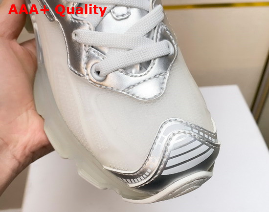 Dior Vibe Sneaker White Mesh and Black Technical Fabric Replica