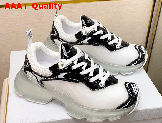 Dior Vibe Sneaker White Mesh and Black Technical Fabric Replica