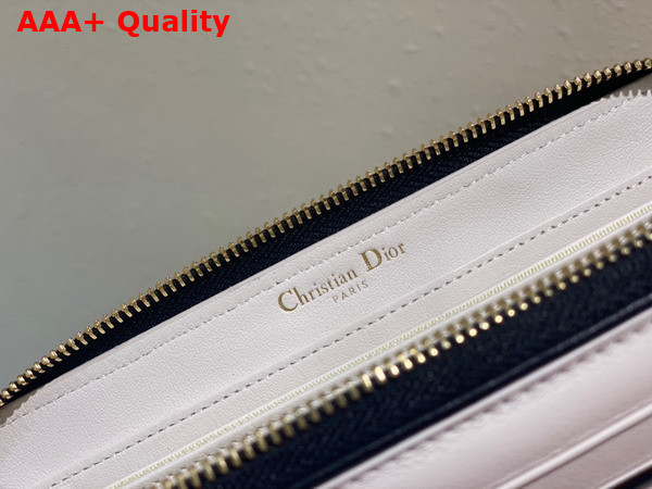 Dior Vibe Voyageur Wallet White Calfskin Replica