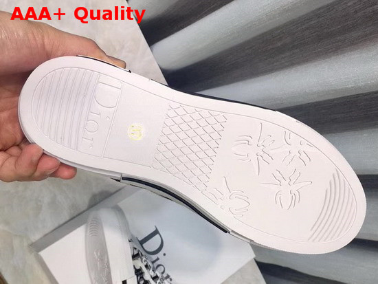 Dior Walk N Dior High Top Trainer in Dior Canvas Replica