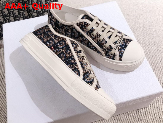 Dior Walk n Dior Sneaker Black Strass Replica