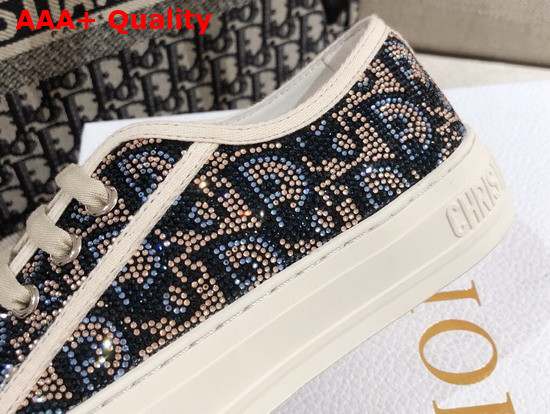 Dior Walk n Dior Sneaker Black Strass Replica