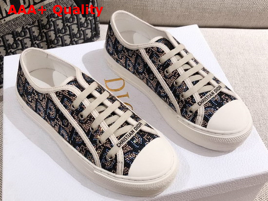 Dior Walk n Dior Sneaker Black Strass Replica