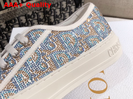 Dior Walk n Dior Sneaker Blue Strass Replica