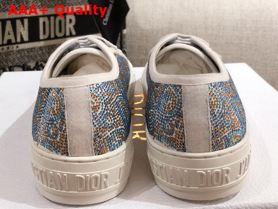 Dior Walk n Dior Sneaker Blue Strass Replica