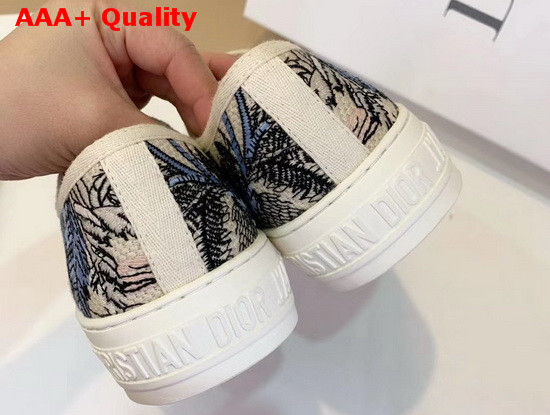 Dior WalknDior Sneaker Multicolor Toile De Jour Embroidery Replica