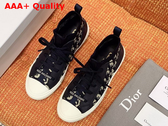 Dior WalknDior Technical Knit Oblique Mid Top Sneaker Replica