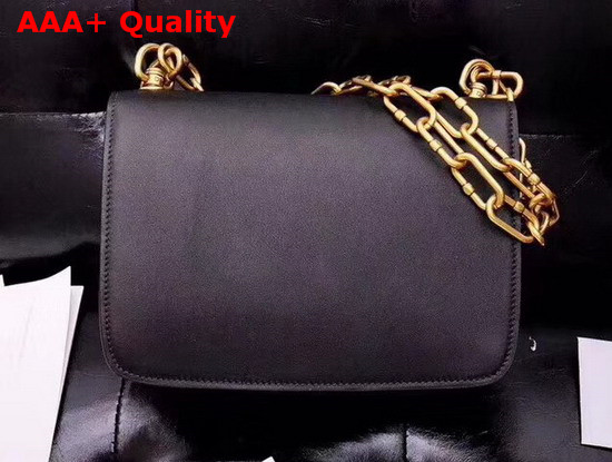 Dior21st Flap Bag in Black Lambskin Replica