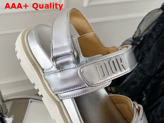 Dioract Sandal Silver Lambskin Replica