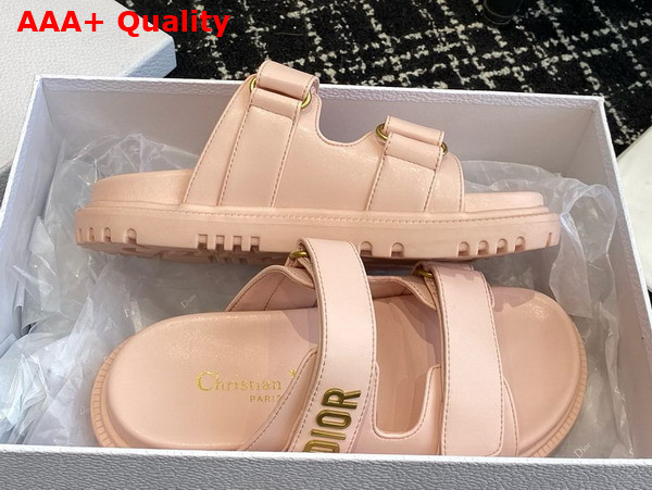 Dioract Slide in Pink Lambskin Replica