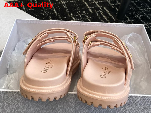 Dioract Slide in Pink Lambskin Replica