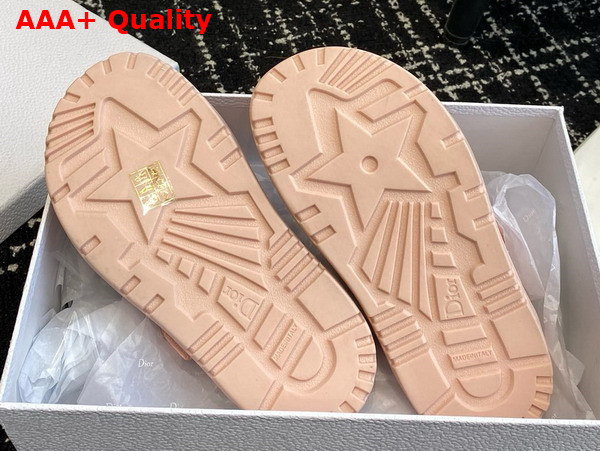 Dioract Slide in Pink Lambskin Replica