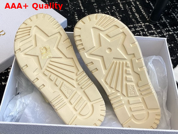 Dioract Slide in White Lambskin Replica