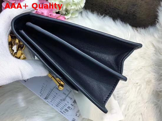 Diordirection Flap Bag in Black Lambskin Replica