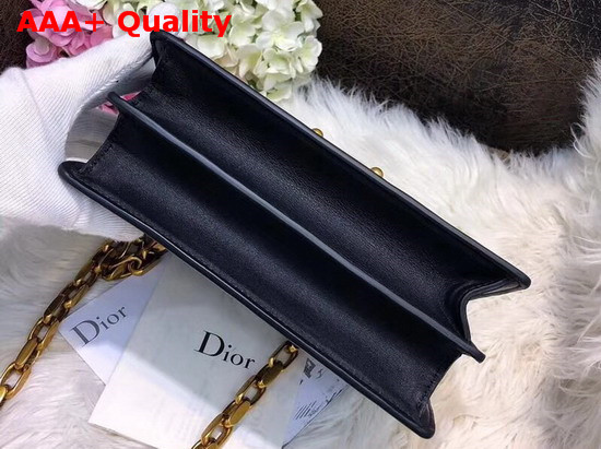 Diordirection Flap Bag in Black Lambskin Replica