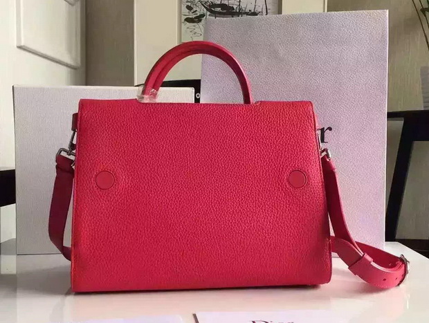 Diorever Bag Red Bullcalf Leather for Sale