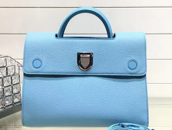 Diorever Bag in Light Blue Bullcalf Leather for Sale