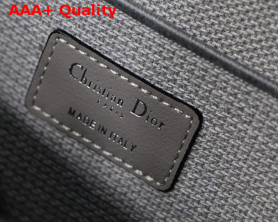 Diortravel Vanity Case Light Gray Dior Oblique Embroidery Replica