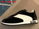 Diorun Trainer in Velvet and Calfskin Leather Replica