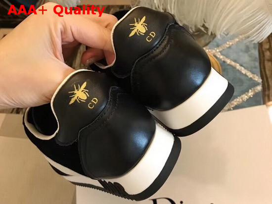 Diorun Trainer in Velvet and Calfskin Leather Replica