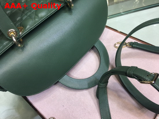 Lady Dior Tote Bag in Cypress Green Cannage Lambskin Replica