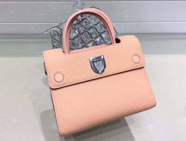 Mini Diorever Bag in Nude Pink Bullcalf Leather for Sale