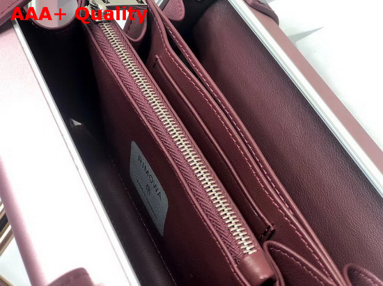 Pink Dior and Rimowa Aluminum Personal Clutch On Strap Replica