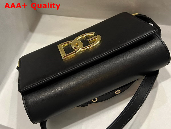 Dolce Gabbana Calfskin 3 5 Clutch Black Replica