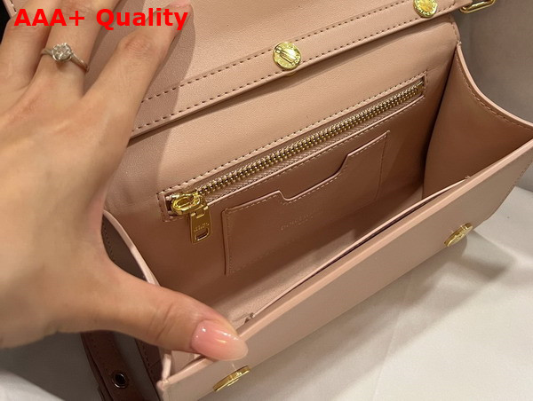 Dolce Gabbana Calfskin 3 5 Clutch Light Pink Replica