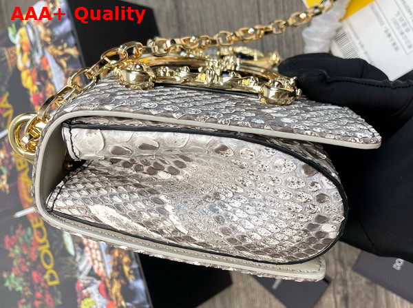 Dolce Gabbana Python Skin DG Girls Shoulder Bag Replica