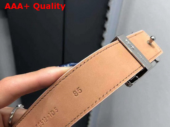 Fendi Baguette Belt in Pink Calfskin Replica