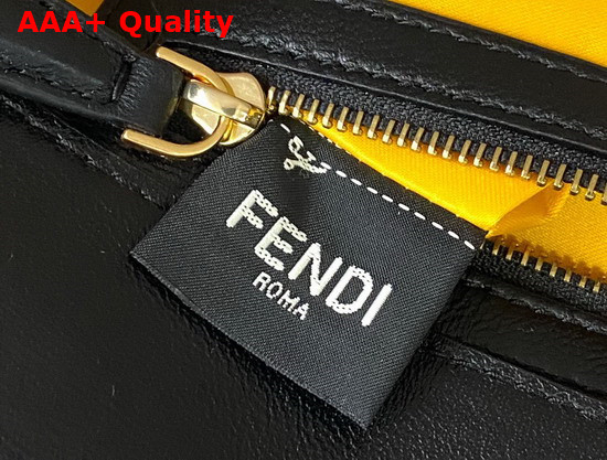 Fendi Baguette Black Sequined Bag Replica