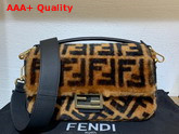 Fendi Baguette Brown Sheepskin Bag Replica