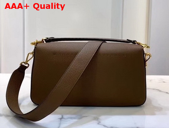 Fendi Baguette Fendi Roma Amor Leather Bag in Brown Replica