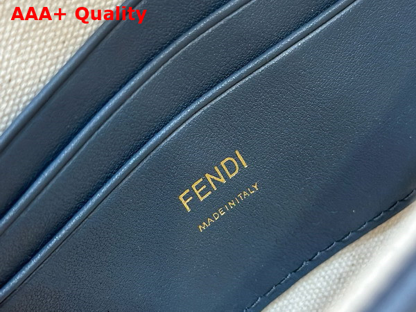 Fendi Baguette Mini Multicolor Canvas Bag with FF Embroidery Replica