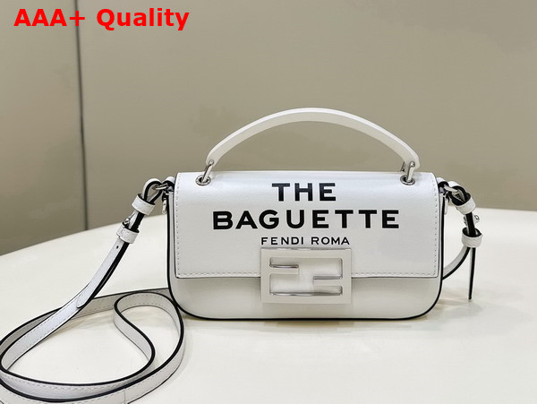 Fendi Baguette Phone Pouch White Nappa Leather Fendi by Marc Jacobs Pouch Replica