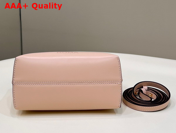 Fendi By the Way Mini Light Pink Leather Small Boston Bag Replica