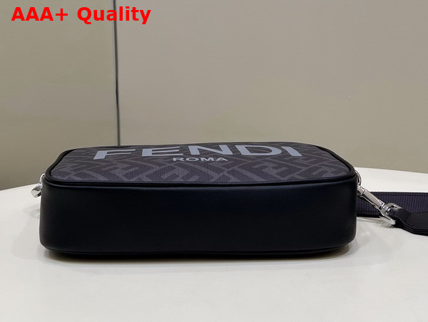 Fendi Camera Case Black FF Fabric Bag Replica