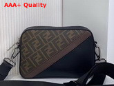 Fendi Camera Case Brown Fabric Bag Code 7M0286A9XSF199B Replica