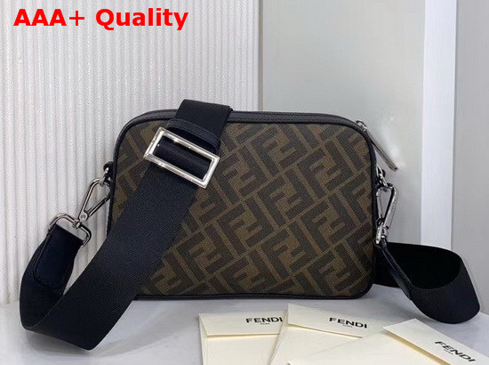 Fendi Camera Case Brown Fabric Bag Code 7M0286A9XSF19P9 Replica