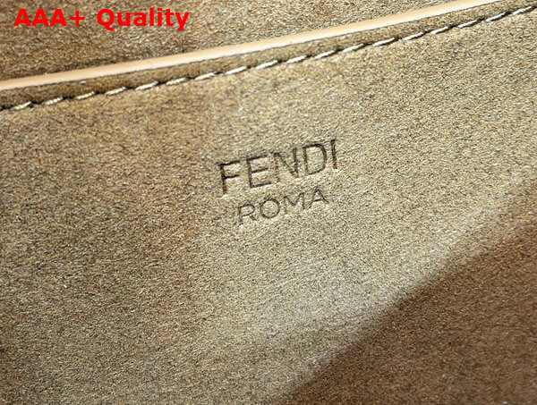 Fendi Cmon Medium Brown Leather Bag Replica