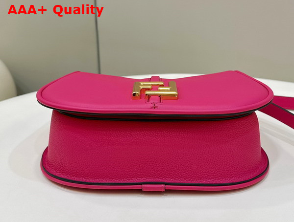 Fendi Cmon Medium Fuchsia Leather Bag Replica