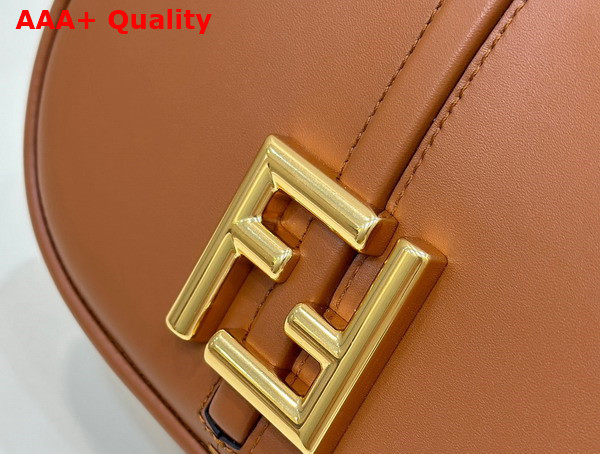 Fendi Cmon Small Brown Leather Bag Replica