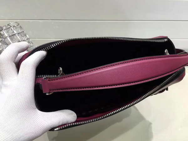 Fendi Dotcom Bordeaux Leather for Sale